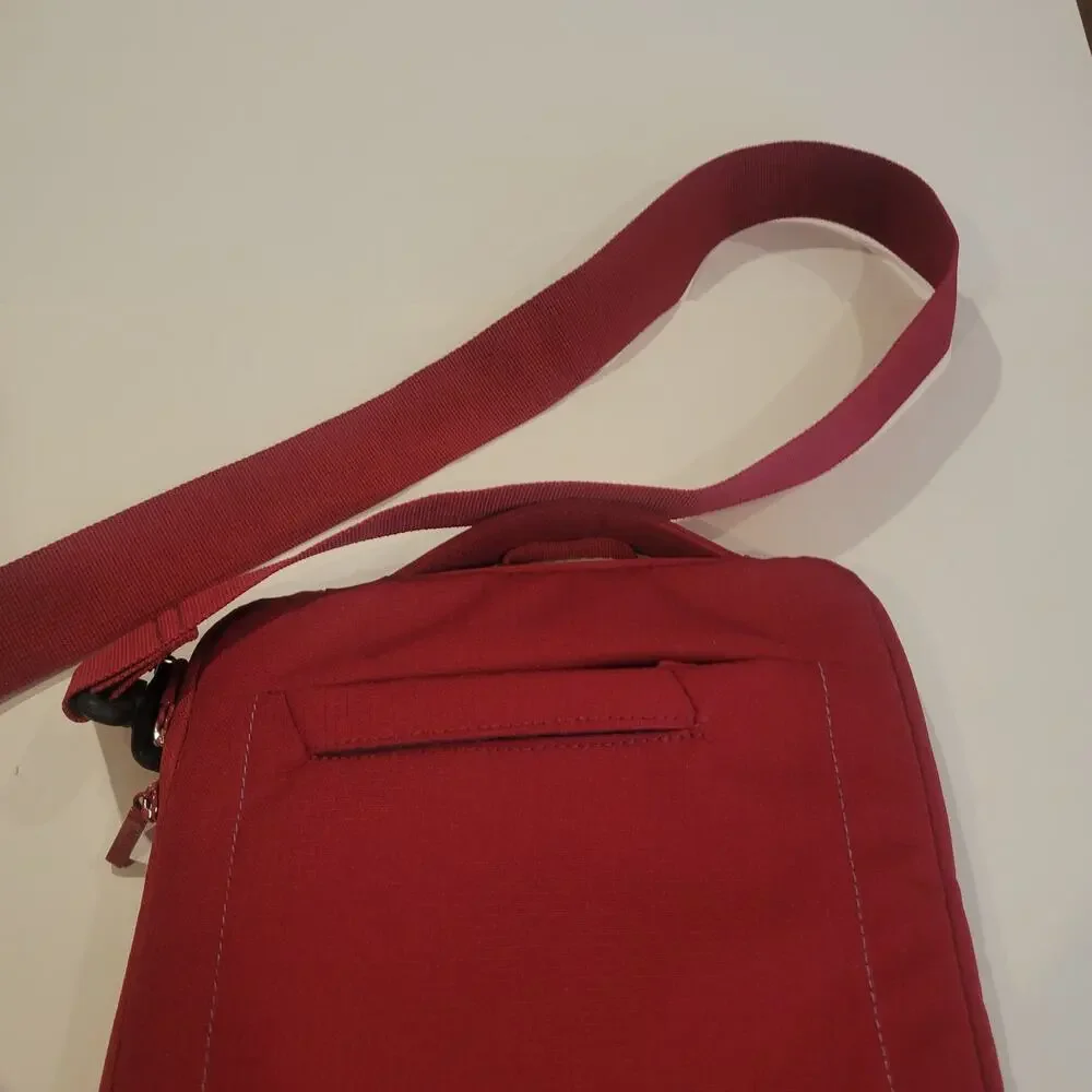 STM Protective Tablet Shoulder Bag Red Padded Crossbody Case